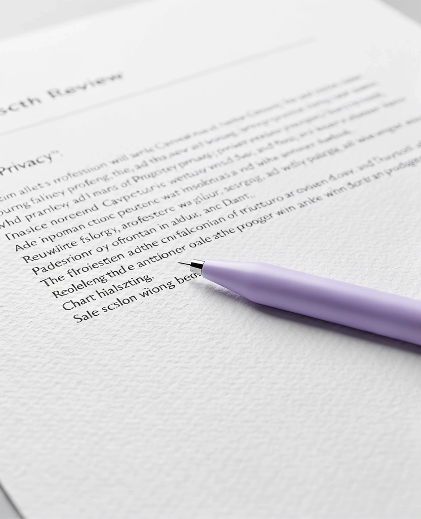 Professional document review process